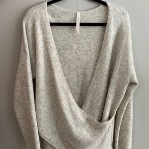 Aritzia - The Group by Babaton, wrap front sweater